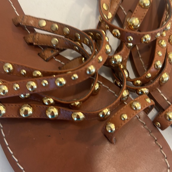 BCBG Womens Sandals BG-Banny Slip On Strappy Gemmed Toe - Picture 2 of 7